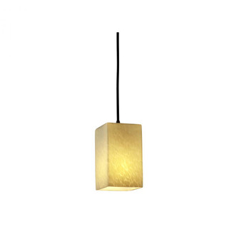 Small 1-Light Pendant (254|FSN-8816-15-MROR-MBLK-RIGID)