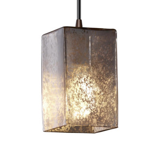 Small 1-Light Pendant (254|FSN-8816-15-MROR-DBRZ-RIGID)
