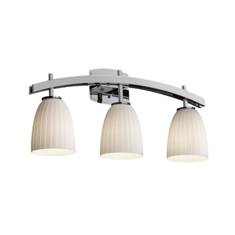 Archway 3-Light Bath Bar (254|FSN-8593-10-MROR-MBLK)