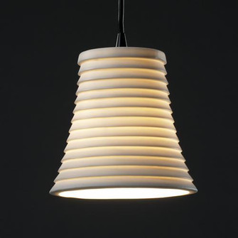 Mini 1-Light Pendant (254|POR-8815-10-SAWT-MBLK-RIGID)