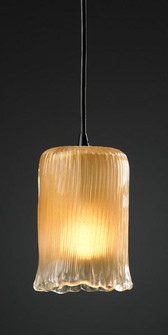 Mini 1-Light Pendant (254|GLA-8815-16-CLRT-MBLK-RIGID)