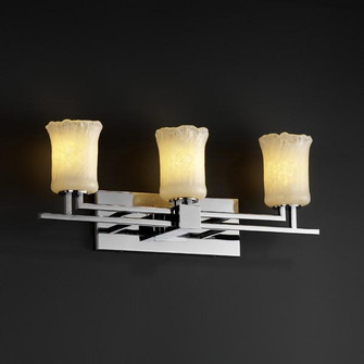 Aero 3-Light Bath Bar (254|GLA-8703-26-WHTW-MBLK)
