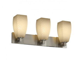 Modular 3-Light Bath Bar (254|FSN-8923-15-WEVE-MBLK)