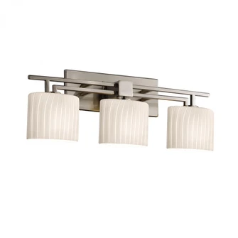 Aero 3-Light Bath Bar (254|FSN-8703-30-RBON-NCKL)