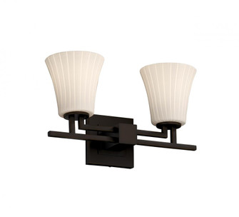 Aero 2-Light Bath Bar (254|FSN-8702-15-RBON-DBRZ)