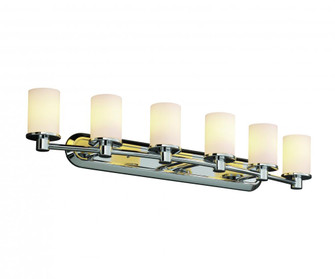 Rondo 6-Light Bath Bar (254|FSN-8516-10-WEVE-CROM)