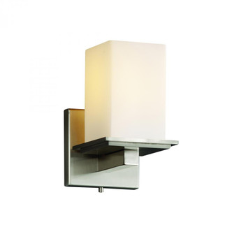 Montana 1-Light Wall Sconce (254|FSN-8671-15-OPAL-NCKL)