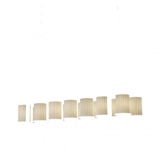 Dakota 14-Light Bridge Chandelier (Short) (254|FSN-8769-10-OPAL-DBRZ)