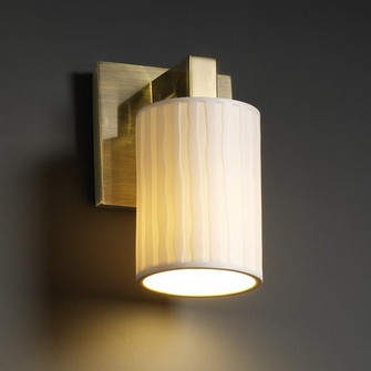Modular 1-Light Wall Sconce (254|POR-8921-10-BANL-ABRS)
