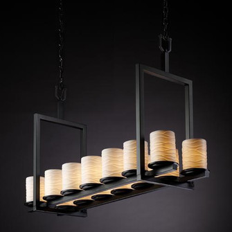 Dakota 14-Light Bridge Chandelier (Short) (254|POR-8769-10-PLET-MBLK)