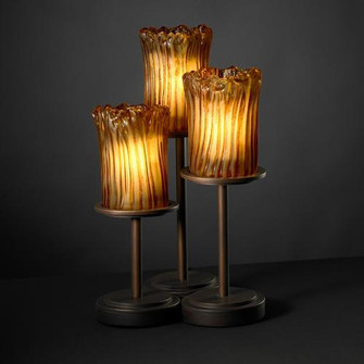 Dakota 3-Light Table Lamp (254|GLA-8797-16-WHTW-DBRZ)