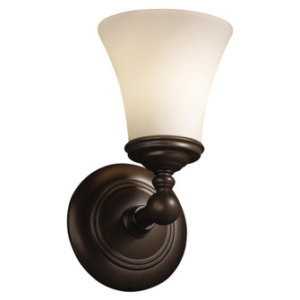 Tradition 1-Light Wall Sconce (254|FSN-8521-20-OPAL-DBRZ)