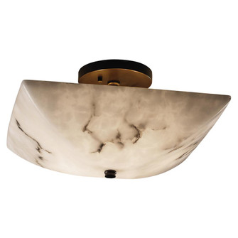 14'' Square Semi-Flush Bowl (254|FAL-9695-25-DBRZ)