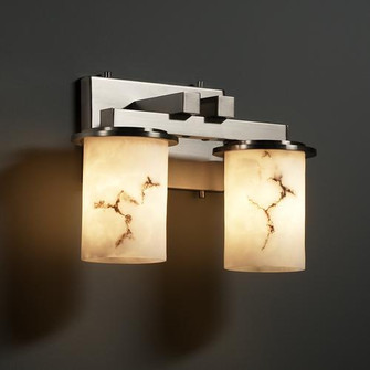 Dakota 2-Light Straight-Bar Bath Bar (254|FAL-8772-10-MBLK)