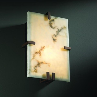 Clips Rectangle Wall Sconce (ADA) (254|FAL-5551-NCKL)