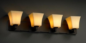 Modular 4-Light Bath Bar (254|CNDL-8924-14-AMBR-DBRZ)