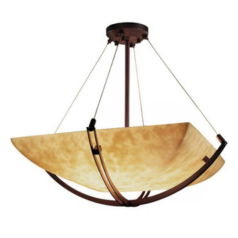 36'' Pendant Bowl w/ Crossbar (254|CLD-9724-25-DBRZ)