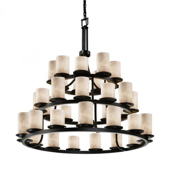 Dakota 36-Light 3-Tier Ring Chandelier (254|CLD-8712-10-DBRZ)