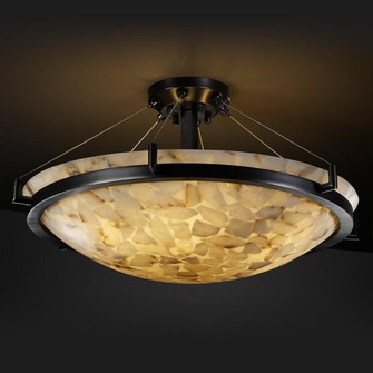 24'' Round Semi-Flush Bowl w/ Ring (254|ALR-9682-35-DBRZ)