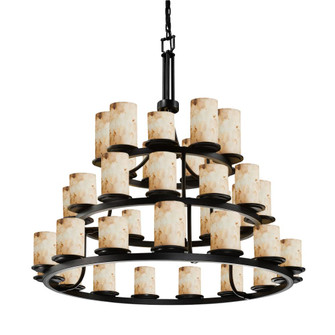 Dakota 36-Light 3-Tier Ring Chandelier (254|ALR-8712-10-DBRZ)