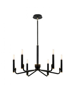 Bedford 24'' 6-Light Chandelier (254|NSH-8183-MBBR)