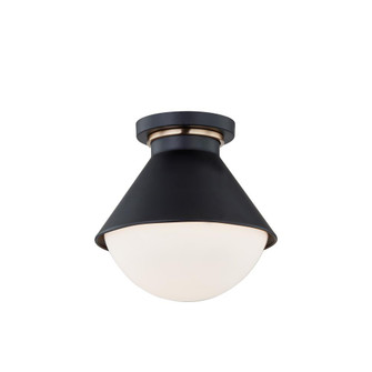 Ravelle Medium Outdoor Semi-Flush (254|FSN-7689W-OPAL-MBBR)