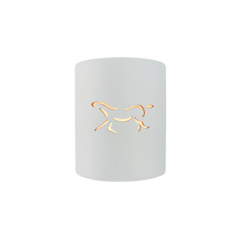 Sun Dagger Small Cylinder - Open Top & Bottom (254|CER-9010-WTWT-HRSE)