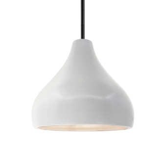 Medium Droplet 1-Light Pendant (254|CER-6563-BIS-MBLK-RIGID-LED1-700)