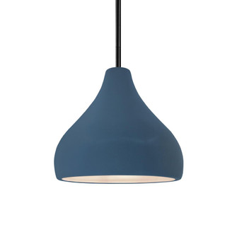 Small Droplet 1-Light Pendant (254|CER-6560-MDMT-MBLK-RIGID)