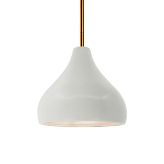 Small Droplet 1-Light Pendant (254|CER-6560-MAT-NCKL-RIGID)