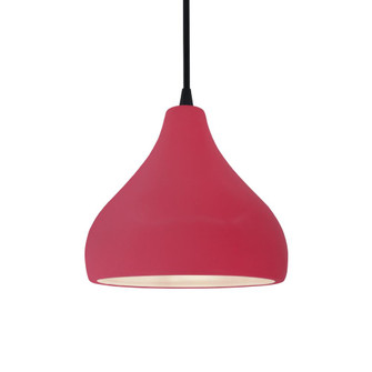 Small Droplet 1-Light Pendant (254|CER-6560-CRSE-MBLK-BKCD)
