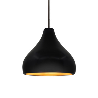 Small Droplet 1-Light Pendant (254|CER-6560-CBGD-NCKL-RIGID-LED1-700)