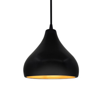 Small Droplet LED Pendant (254|CER-6560-CBGD-MBLK-BKCD-LED1-700)