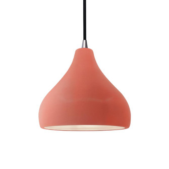 Small Droplet 1-Light Pendant (254|CER-6560-BSH-NCKL-BKCD)