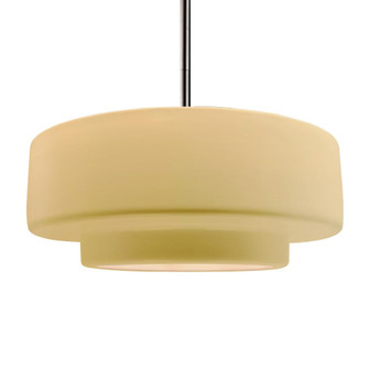 Large Tier 1-Light Pendant (254|CER-6545-MYLW-NCKL-RIGID-LED1-700)
