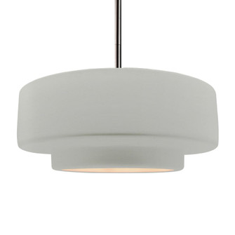 Large Tier 1-Light Pendant (254|CER-6545-MAT-NCKL-RIGID-LED1-700)