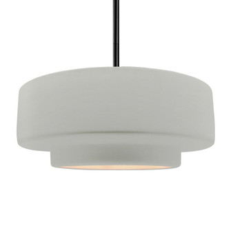 Large Tier 1-Light Pendant (254|CER-6545-MAT-MBLK-RIGID-LED1-700)