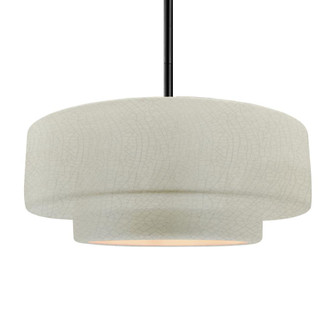 Large Tier LED Pendant (254|CER-6545-CRK-MBLK-RIGID-LED1-700)