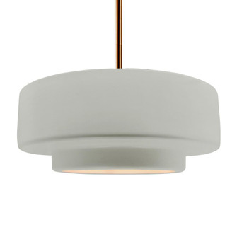 Large Tier 1-Light Pendant (254|CER-6545-BIS-BRSS-RIGID-LED1-700)