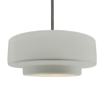 Large Tier 1-Light Pendant (254|CER-6545-BIS-NCKL-RIGID)