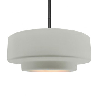 Large Tier 1-Light Pendant (254|CER-6545-BIS-MBLK-RIGID)