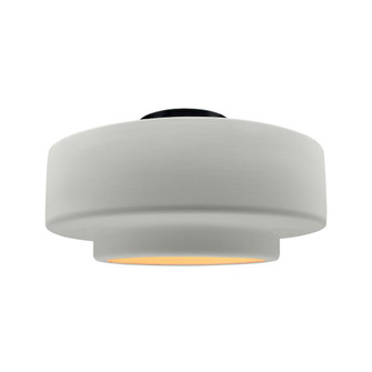 Large Tier Semi-Flush (254|CER-6365-MTGD-MBLK)