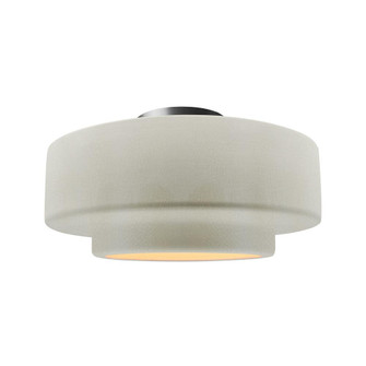 Large Tier Semi-Flush (254|CER-6365-CRK-NCKL)