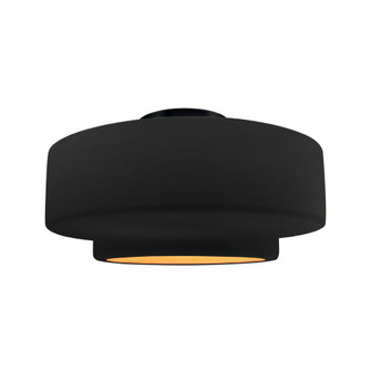 Large Tier Semi-Flush (254|CER-6365-CBGD-MBLK)