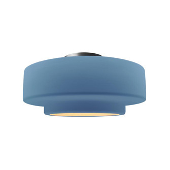 Medium Tier Semi-Flush (254|CER-6363-SKBL-NCKL-LED1-700)