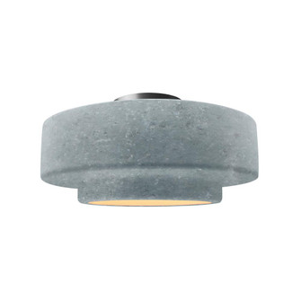 Medium Tier Semi-Flush (254|CER-6363-CONC-NCKL-LED1-700)