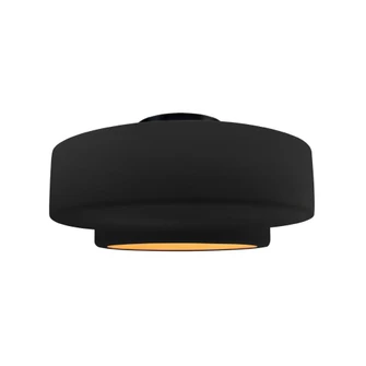 Medium Tier Semi-Flush (254|CER-6363-CBGD-MBLK-LED1-700)