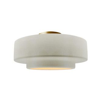 Medium Tier Semi-Flush (254|CER-6363-CRK-BRSS)