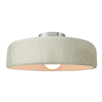 Large Spire LED Semi-Flush (254|CER-6345-CRK-NCKL-LED1-700)