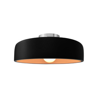 Medium Spire Semi-Flush (254|CER-6343-CBGD-NCKL-LED1-700)